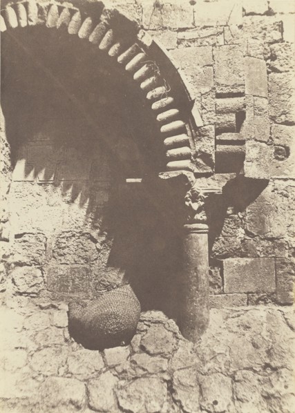 Jérusalem. Saint Sépulcre. Porte Ouest; Auguste Salzmann, French, 1824 - 1872, Louis Désiré Blanquart-Evrard French, 1802
