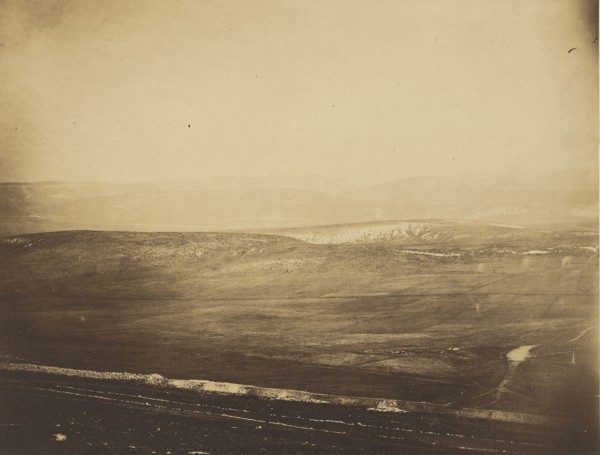 Plains of Balaklava; Roger Fenton, English, 1819 - 1869, Crimea; 1855; published February 29, 1856; Salted paper print