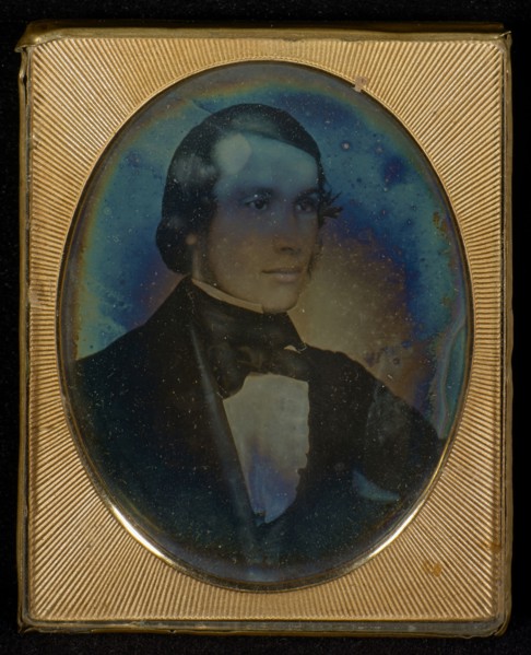 Portrait of a man; Attributed to Richard Beard, English 1801 - 1885, about 1841; Daguerreotype