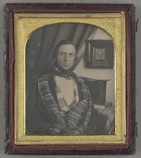 Portrait of a Young Man,  Brother Willie , American; about 1847; Daguerreotype