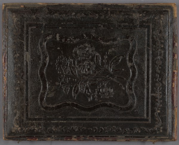 Stone-constructed Gothic Revival House; American; about 1851; Daguerreotype