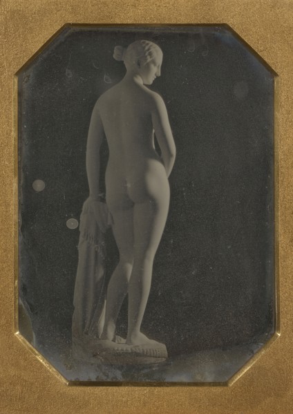 The Greek Slave, by Hiram Powers; Attributed to Southworth & Hawes, American, active 1844 - 1862, 1848; Daguerreotype