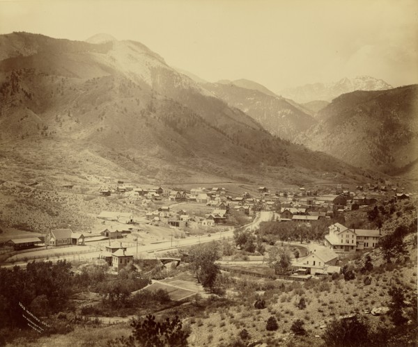Manitou, Colorado; William Henry Jackson, American, 1843 - 1942, about 1880; Albumen silver print