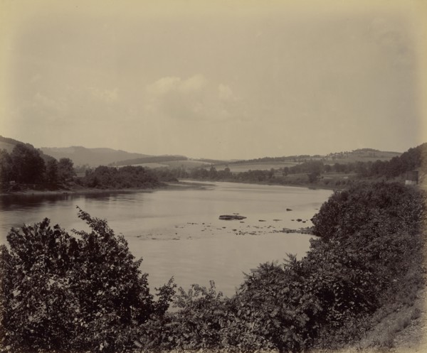Camp Wyalusing on the Susquehanna; William H. Rau, American, 1855 - 1920, 1899; Albumen silver print