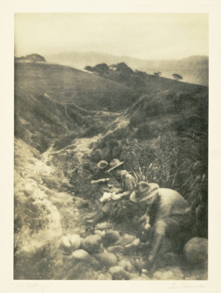 The Castaways; Louis Fleckenstein, American, 1866 - 1943, 1919; Gelatin silver print; 35 x 25.5 cm 13 3,4 x 10 1,16 in