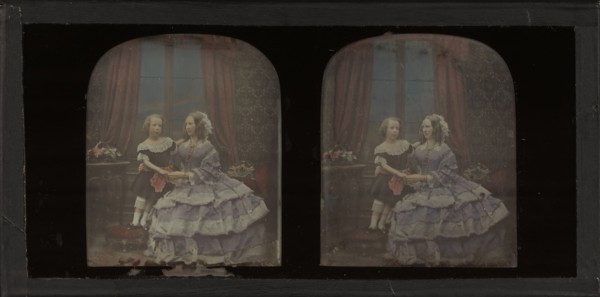 Portrait of Mrs. Charlotte Ellen Chester and her son Frank Charles Chester; Antoine Claudet, French, 1797 - 1867, 1857