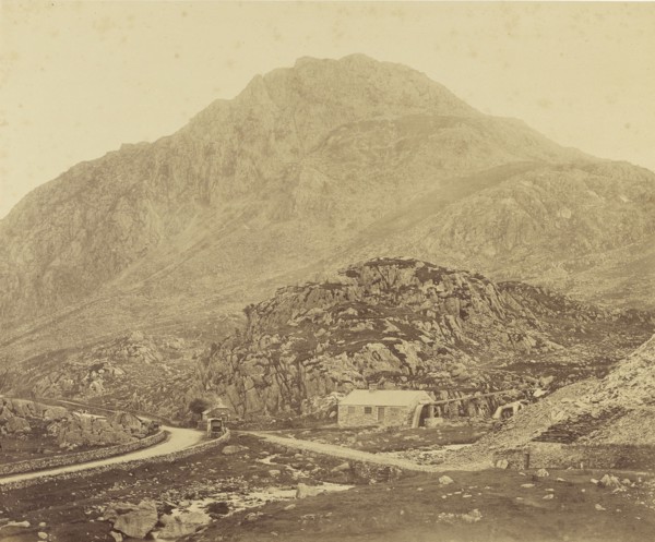 Mount Tryfan, from Llyn Ogwen; Roger Fenton, English, 1819 - 1869, n.d; Albumen silver print