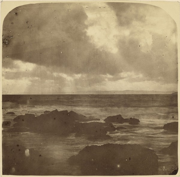 Waves; A. Foncelle, French, active about 1870, about 1870; Albumen silver print