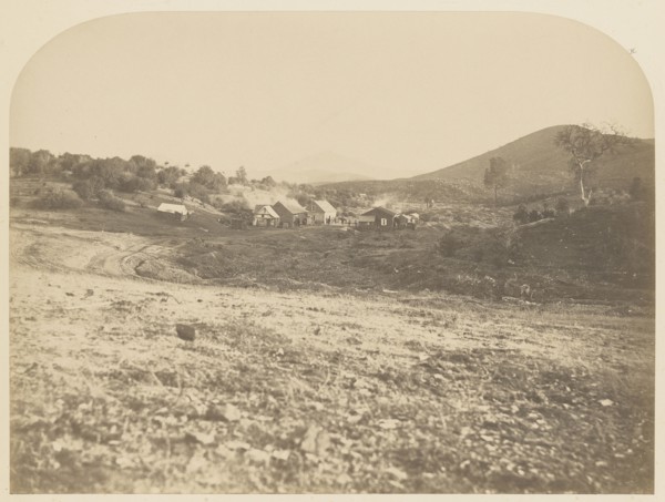 Upper Agua Fria; Carleton Watkins, American, 1829 - 1916, 1860; Salted paper print; 31.1 x 41.4 cm 12 1,4 x 16 5,16 in