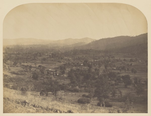 Guadelupe Valley; Carleton Watkins, American, 1829 - 1916, 1860; Salted paper print; 31.4 x 41.3 cm 12 3,8 x 16 1,4 in