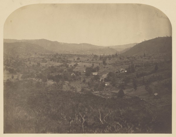 Mariposa Valley; Carleton Watkins, American, 1829 - 1916, 1860; Salted paper print; 31.9 x 41.3 cm 12 9,16 x 16 1,4 in