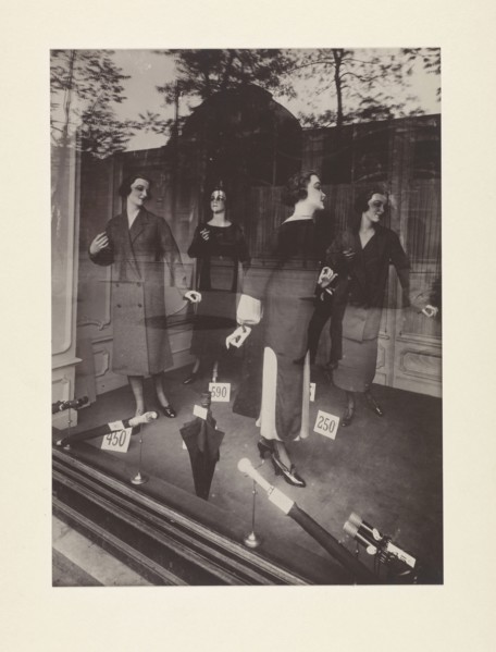 Storefront, avenue des Gobelins; Eugène Atget, French, 1857 - 1927, Paris, France; 1925; Gelatin silver print; 23 x 16.8 cm