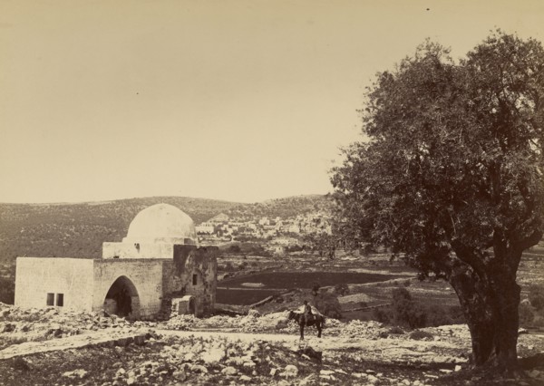 Palestine. Tombeau de Rachel, prés de Bethléhem; Félix Bonfils, French, 1831 - 1885, Bethlehem, Israel; 1870 - 1879; Albumen