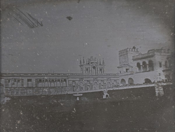 Gardens of El Alcázar, Seville, Spain; Attributed to Théophile Gautier, French, 1811 - 1872, Eugène Piot, French, 1812 - 1890