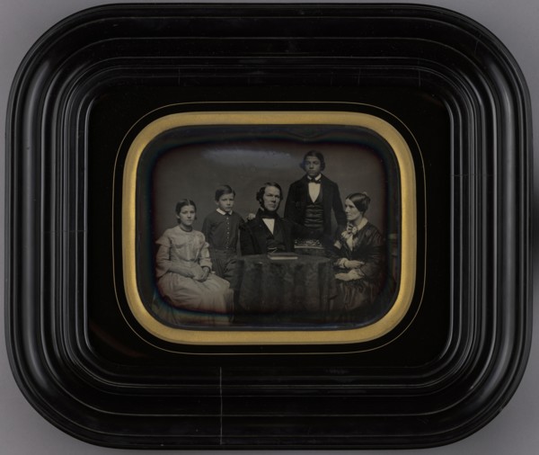 Family Portrait; American; 1850–1855; Daguerreotype
