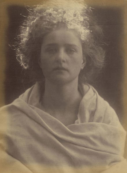 Aurora, Goddess of the Morning, Study of Emily Peacock; Julia Margaret Cameron, British, born India, 1815 - 1879, 1864 - 1875