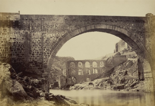 Juanelo waterworks; Charles Clifford, English, 1819,1820 - 1863, 1857; Albumen silver print