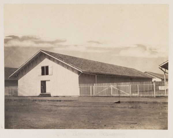 Clothing Warehouse Chattanooga; George N. Barnard, American, 1819 - 1902, negative about 1864; print 1865; Albumen silver print