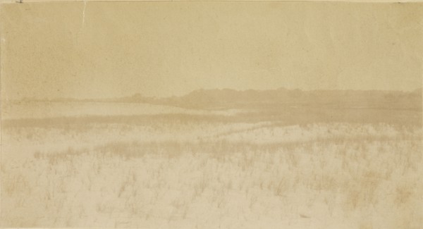 Landscape, probably at Manasquan, N.J; Thomas Eakins, American, 1844 - 1916, 1880; Albumen silver print