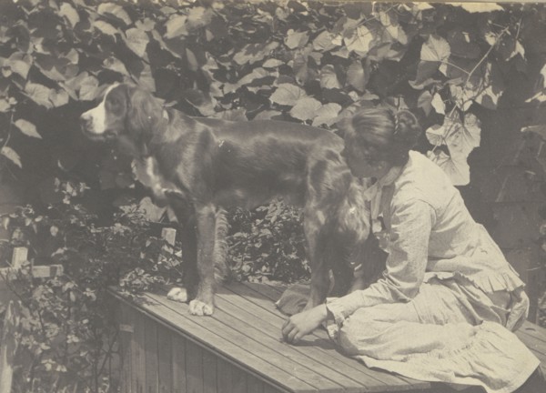 Margaret Eakins and Harry; Thomas Eakins, American, 1844 - 1916, about 1881; Platinum print; 13.3 x 18.4 cm 5 1,4 x 7 1,4 in