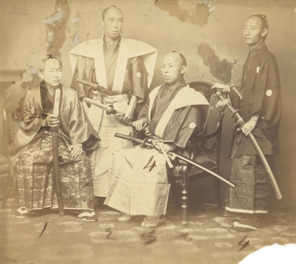 Members of the First Japanese Mission to the United States; Alexander Gardner, American, born Scotland, 1821 - 1882, Mathew B
