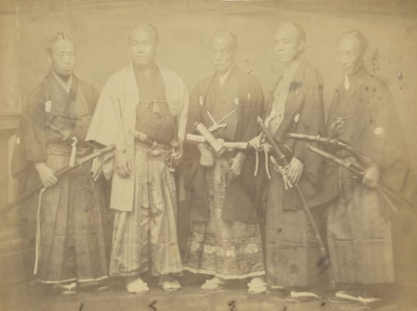 Members of the First Japanese Mission to the United States; Alexander Gardner, American, born Scotland, 1821 - 1882, and Mathew