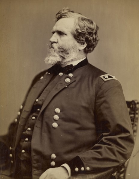 General George Thomas; Mathew B. Brady, American, about 1823 - 1896, about 1865; Albumen silver print