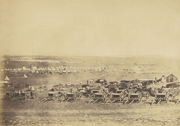 Plateau of Sebastopol I; Roger Fenton, English, 1819 - 1869, 1855; Salted paper print; 24.3 x 34.6 cm 9 9,16 x 13 5,8 in