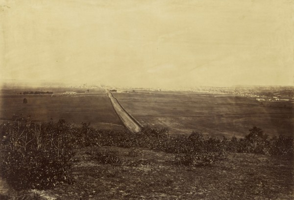 Salina, Kansas; Alexander Gardner, American, born Scotland, 1821 - 1882, 1867; Albumen silver print