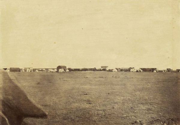 Hayes City, Kansas, Aged Four Weeks; Alexander Gardner, American, born Scotland, 1821 - 1882, 1867; Albumen silver print
