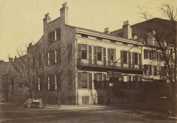 Office Missouri Pacific Railway, St. Louis, Missouri; Alexander Gardner, American, born Scotland, 1821 - 1882, 1867; Albumen
