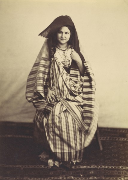 Female Costume Study; Roger Fenton, English, 1819 - 1869, 1858; Albumen silver print