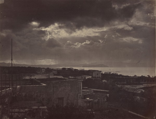Kaleppa view of the harbor; William J. Stillman, American, 1828 - 1901, 1860s; Albumen silver print
