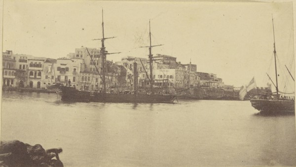 Salamandre a la Canee; Attributed to Baron Paul des Granges, French ?, active Greece 1860s, 1860 - 1869; Albumen silver print