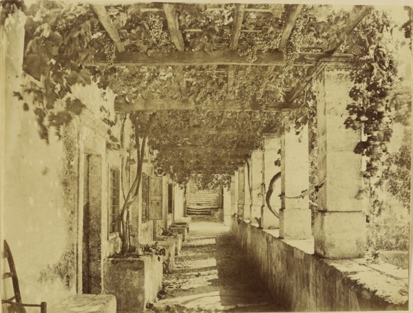 Hagia Triada - Cloitre; Attributed to William J. Stillman, American, 1828 - 1901, 1860 - 1869; Albumen silver print