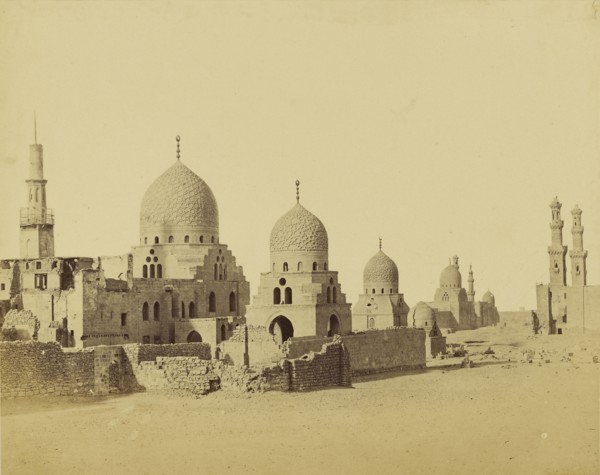 Tombeaux des Califes; Attributed to Baron Paul des Granges, French ?, active Greece 1860s, 1860 - 1869; Albumen silver print