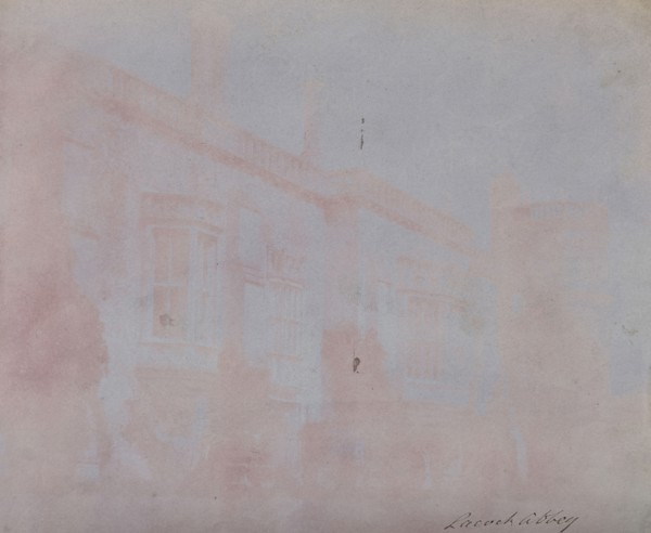 The South Front of Lacock Abbey with Sharington's Tower; William Henry Fox Talbot, English, 1800 - 1877, August 16, 1841