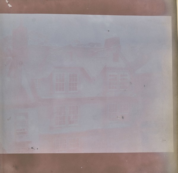 Oxford, Opposite the Angel Inn; William Henry Fox Talbot, English, 1800 - 1877, probably 1840–1841; Salted paper print