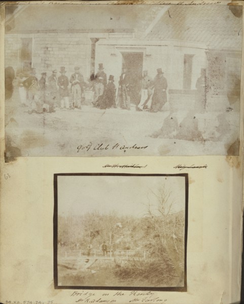View at Burnside; Dr. John Adamson, Scottish, 1810 - 1870, 1842 - 1843; Salted paper print from a Calotype negative