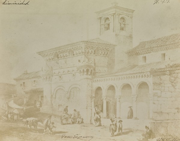 Diminished Copy of an Engraving of a  Moorish  Church; William Henry Fox Talbot, English, 1800 - 1877, 1845 - 1846; Salted