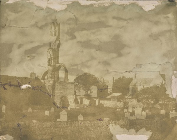 The West End of St. Andrews Cathedral and the Cathedral Precinct from the Northwest; Hill & Adamson, Scottish, active 1843