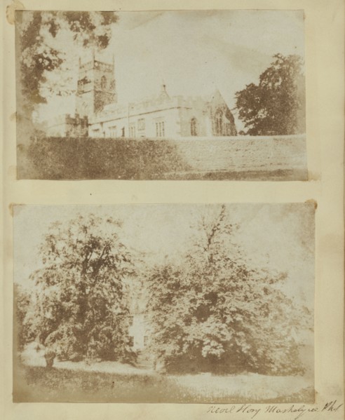 Lydiard Tregoz Church; M.H. Nevil Story-Maskelyne, British, 1823 - 1911, about 1845; Salted paper print from a paper negative