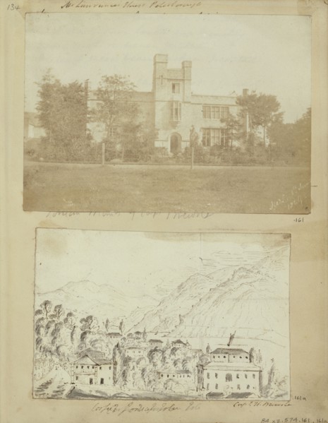 Mr. Lawrance's House, Petersborough; Attributed to J.W. Lawrance, British, active Petersborough, England 1840s - 1850s, June 1