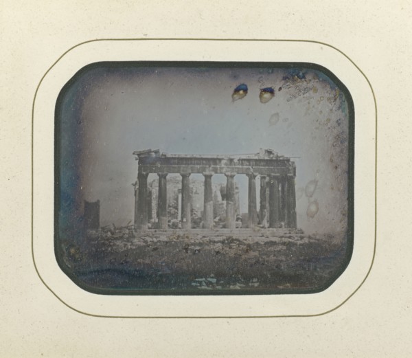 The Parthenon; Philippos Margaritis, Greek, 1810 - 1892, and Philibert Perraud, French, born 1815, about 1847; Daguerreotype