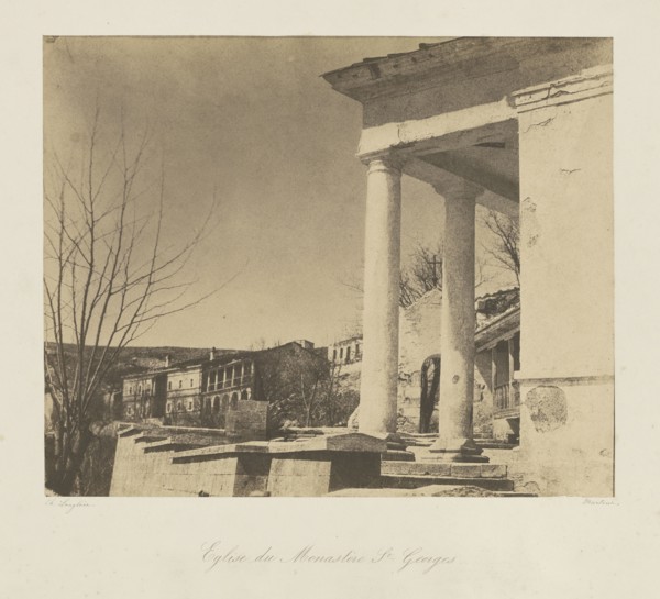 Church of the Monastery of St. George, Eglise du Monastere St. Georges, Jean-Charles Langlois, French, 1789 - 1870, 1855