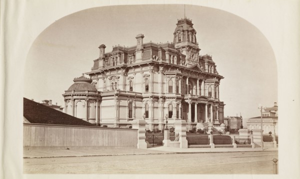 Residence of Chas. Crocker; Carleton Watkins, American, 1829 - 1916, negative 1873 - 1880; print 1879 - 1885; Albumen silver