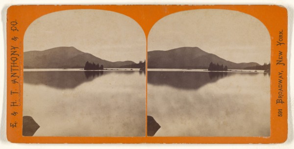 Gems of the Adirondacks. Blue Mountains; George W. Thorne, American, active 1860s - 1870s, about 1869; Albumen silver print