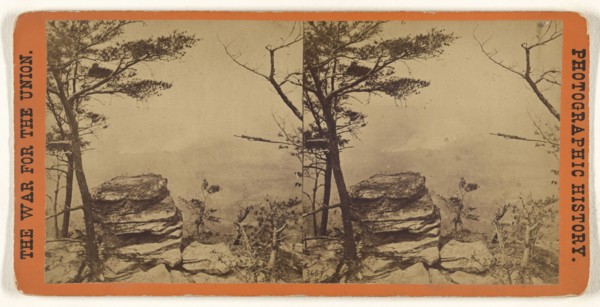 Lookout Valley, from the top of the Mountain, Tenn; Edward and Henry T. Anthony & Co., American, 1862 - 1902, about 1864 - 1865