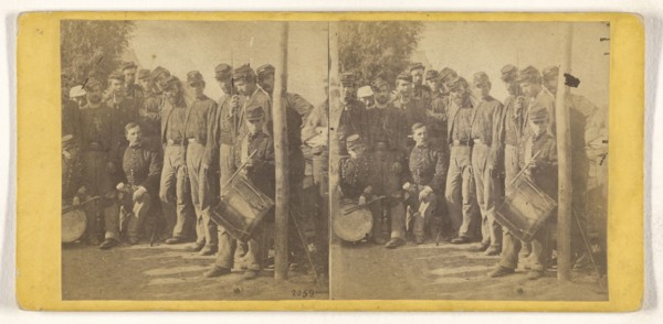 Gen. Thomas Francis Meagher, surrounded by a portion of his command. Army of the Potomac; Edward and Henry T. Anthony & Co.