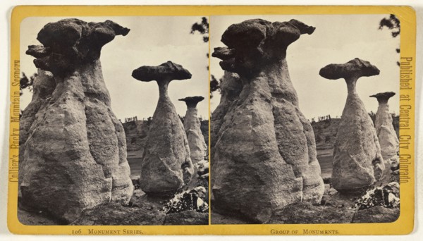 Group of Monuments; Joseph Collier, American, born Scotland, 1836 - 1910, 1865 - 1870; Albumen silver print